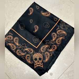 Biker Skull and Bones Unisex Scarf 🦴 ☠️